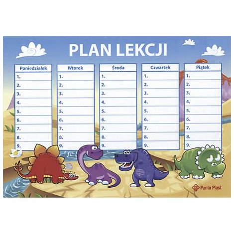Plan Lekcji Panta Plast Elektrostatyczny Dinozaury